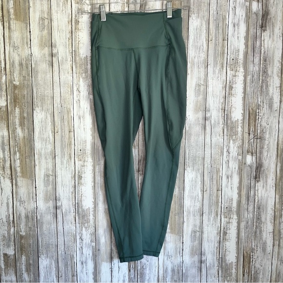 Reebok Green Athletic Leggings - Picture 1 of 5
